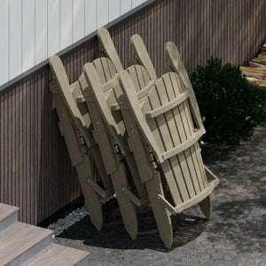 Heritage Folding Adirondack Chair Outdoor Chair