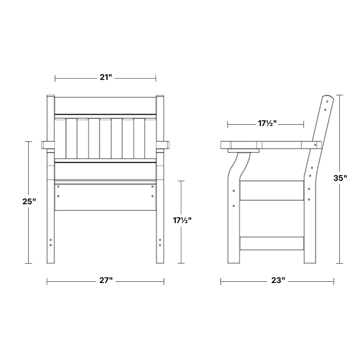 Heritage Garden Chair Outdoor Chair