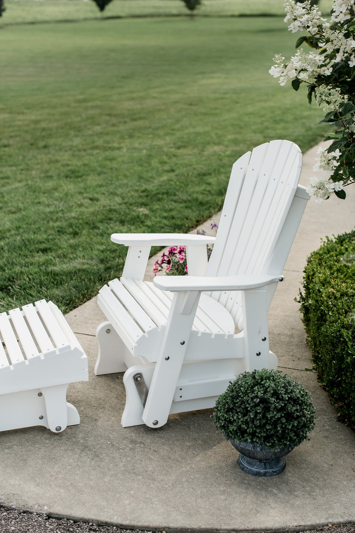 Heritage Gliding Footrest Foot Stool