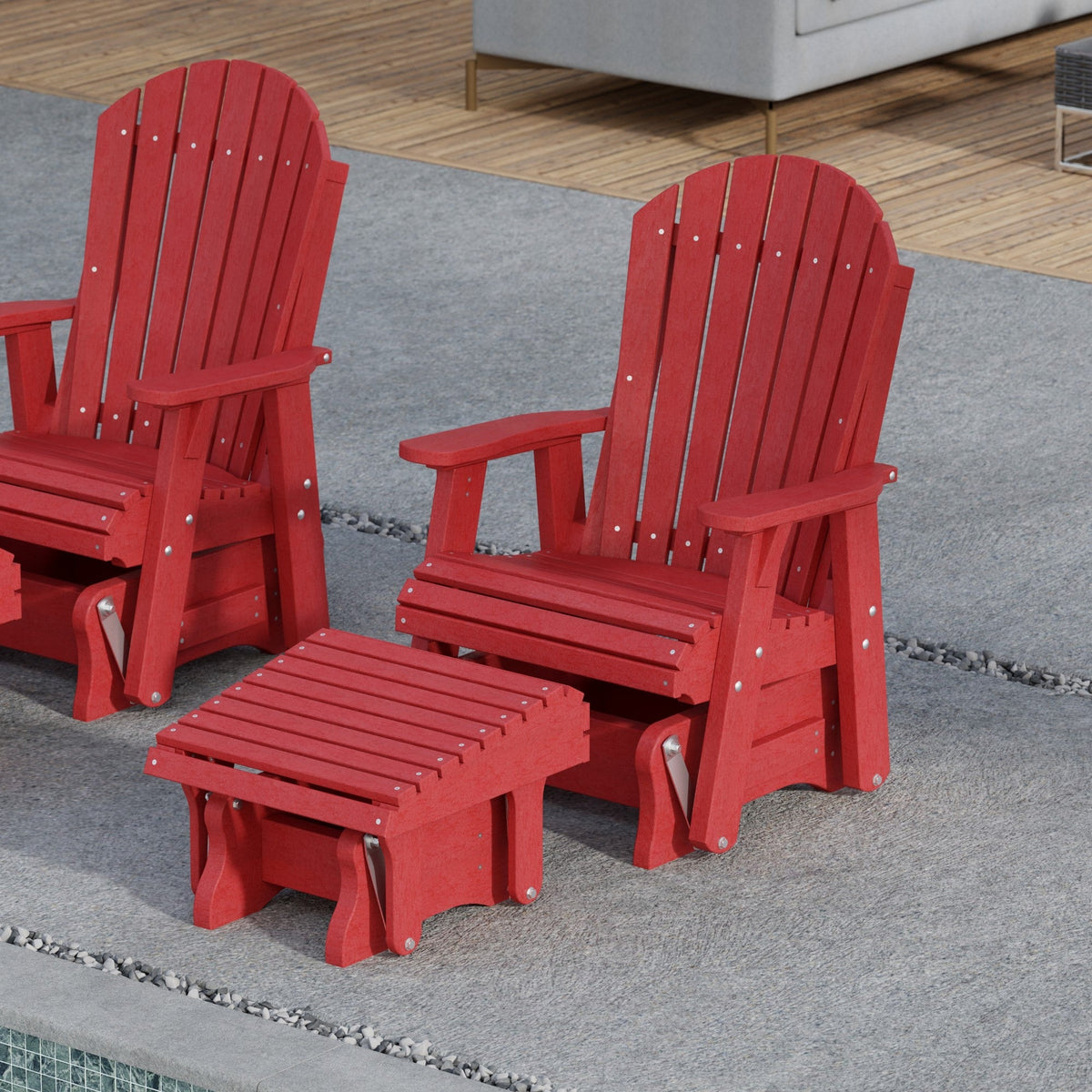 Heritage Gliding Footrest Foot Stool