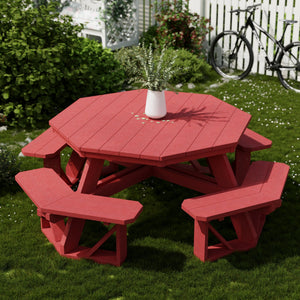 Heritage Octagon Picnic Table Picnic Table