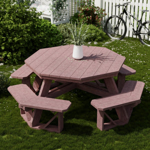 Heritage Octagon Picnic Table Picnic Table