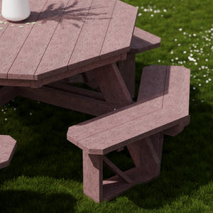 Heritage Octagon Picnic Table Picnic Table