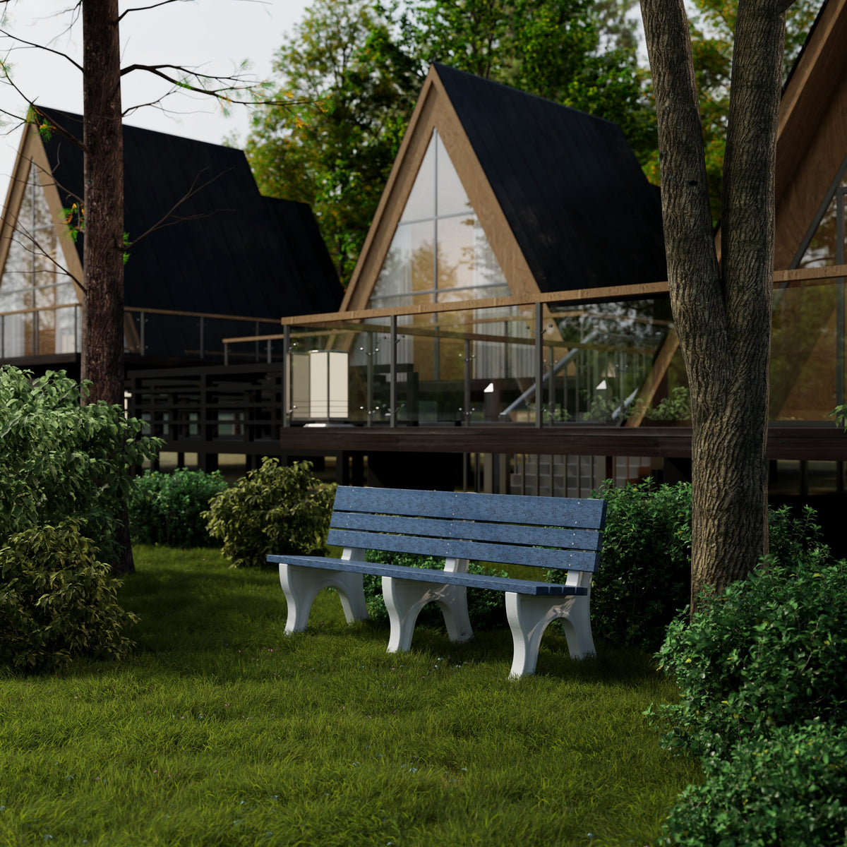 Heritage Park Benches, 4' and 6' Garden Bench