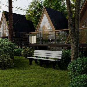 Heritage Park Benches, 4' and 6' Garden Bench