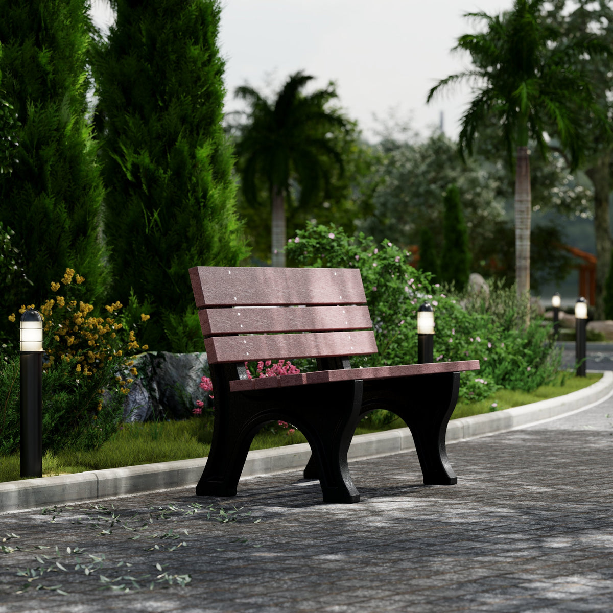 Heritage Park Benches, 4' and 6' Garden Bench