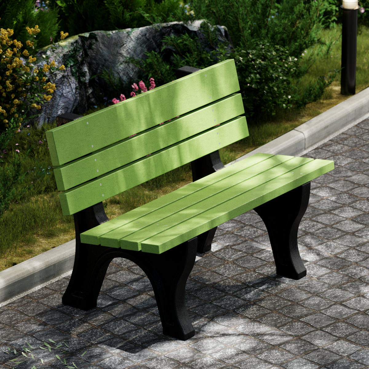 Heritage Park Benches, 4' and 6' Garden Bench