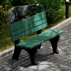 Heritage Park Benches, 4' and 6' Garden Bench