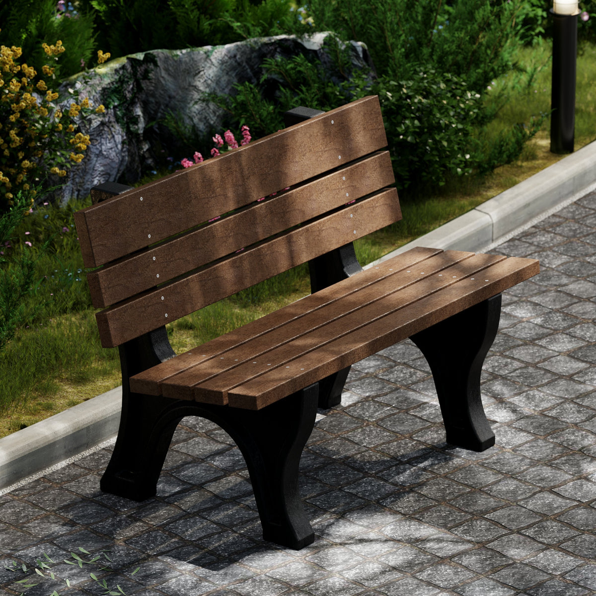 Heritage Park Benches, 4' and 6' Garden Bench