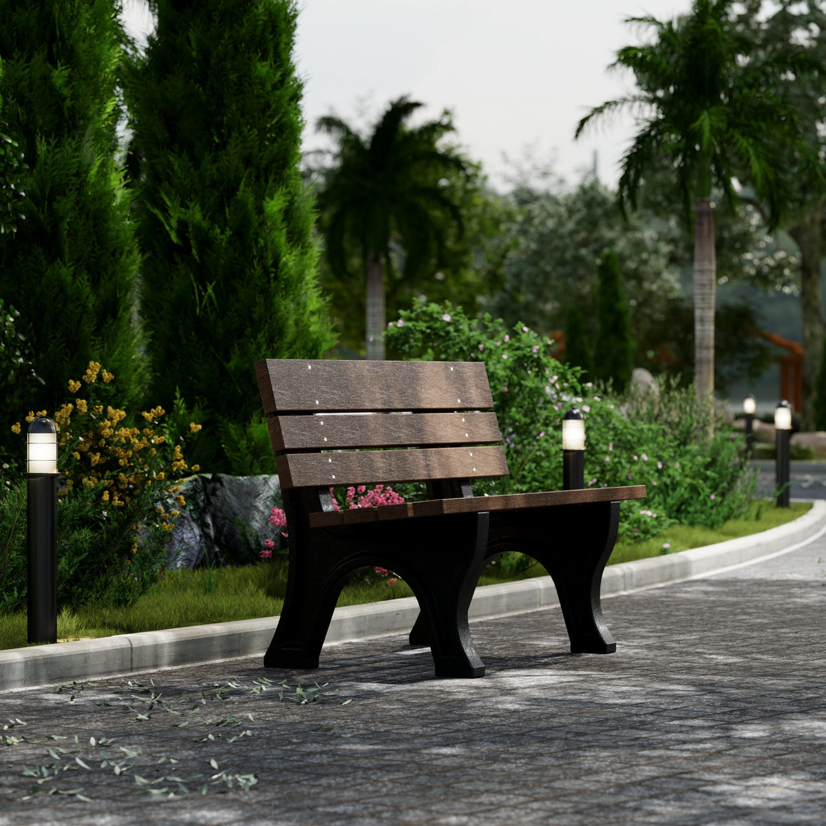 Heritage Park Benches, 4' and 6' Garden Bench