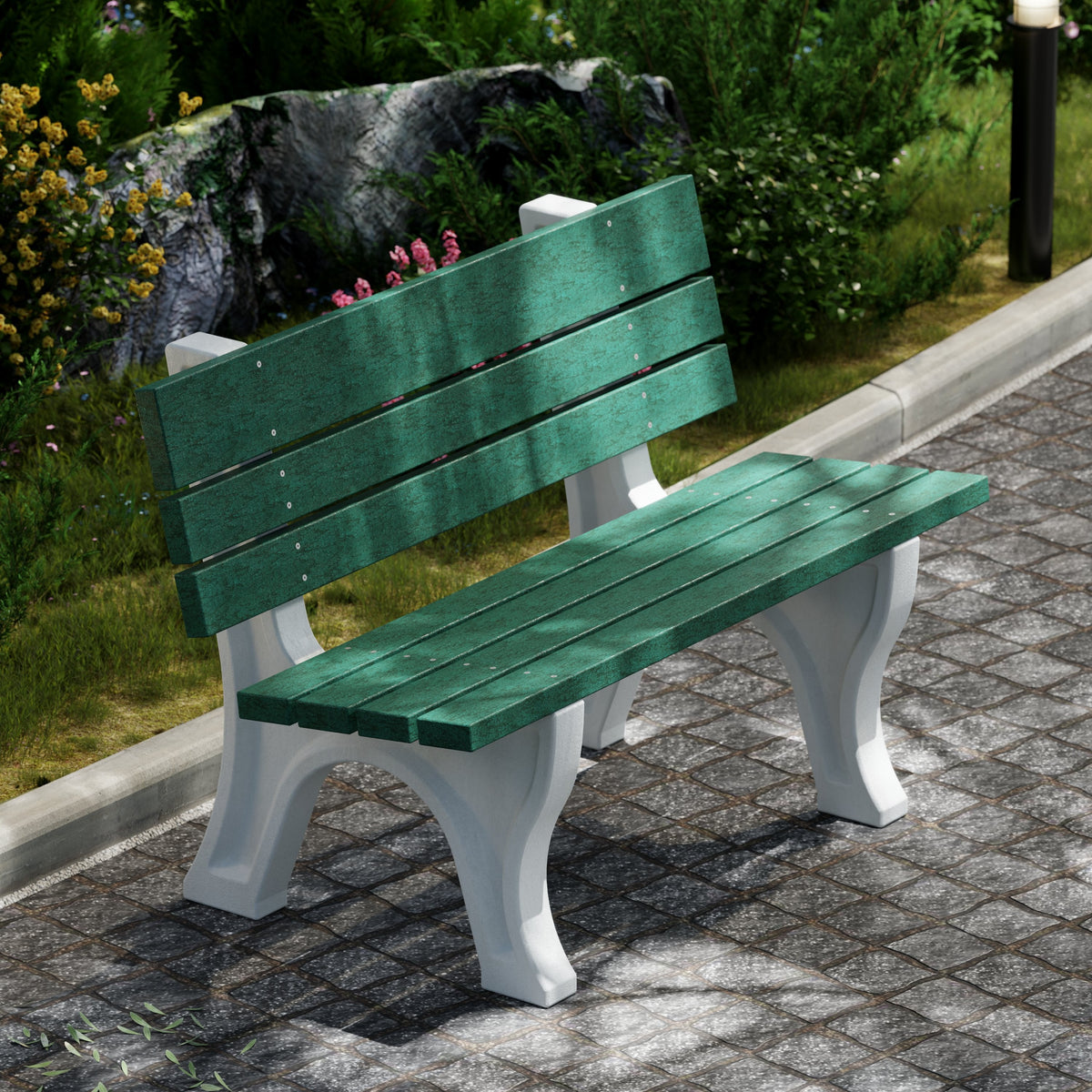 Heritage Park Benches, 4' and 6' Garden Bench
