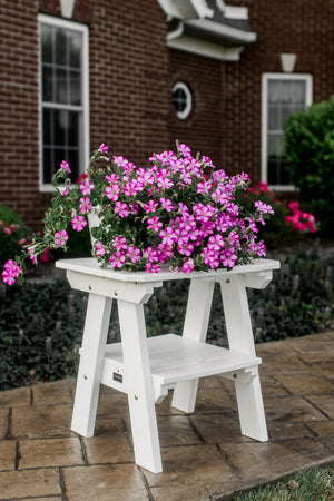 Heritage Two Tier End Table Outdoor Table