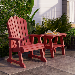 Heritage Two Tier End Table Outdoor Table