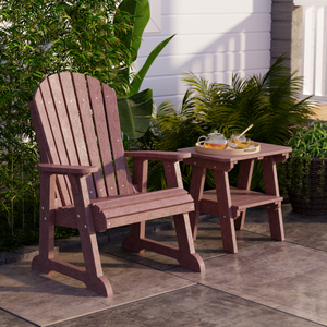 Heritage Two Tier End Table Outdoor Table
