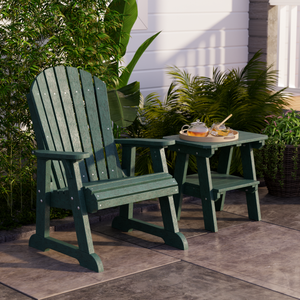 Heritage Two Tier End Table Outdoor Table
