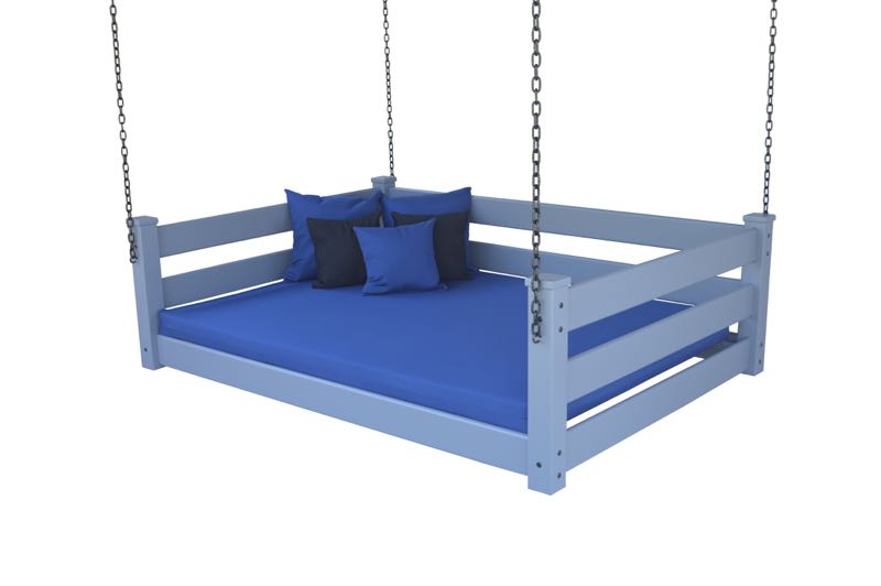 Homestead Hanging Daybed with Rope or Chain - Twin or Full Beds
