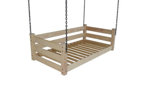 Homestead Hanging Daybed with Rope or Chain - Twin or Full Beds