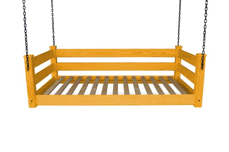 Homestead Hanging Daybed with Rope or Chain - Twin or Full Beds