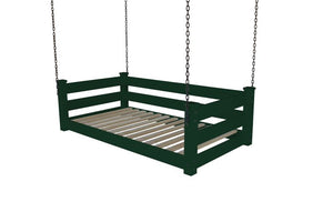 Homestead Hanging Daybed with Rope or Chain - Twin or Full Beds