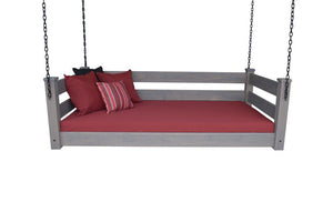 Homestead Hanging Daybed with Rope or Chain - Twin or Full Beds