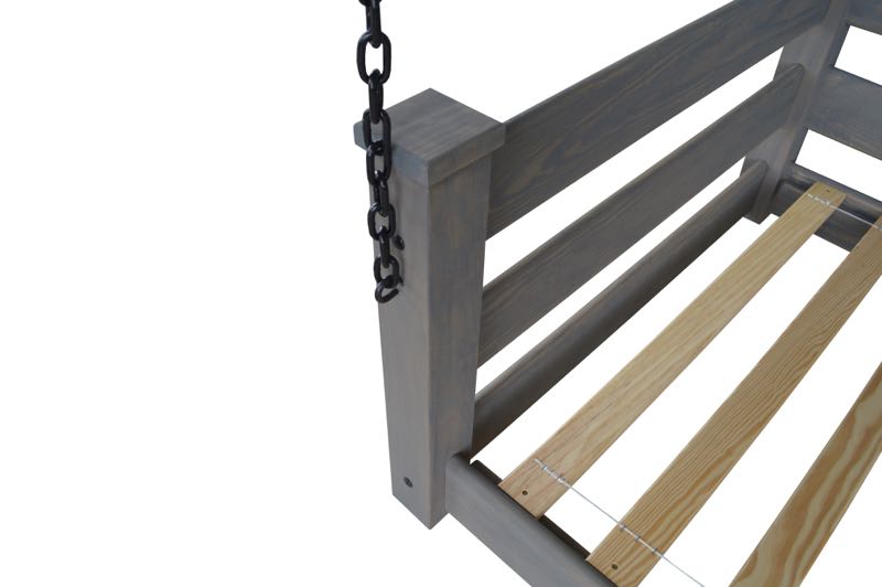 Homestead Hanging Daybed with Rope or Chain - Twin or Full Beds