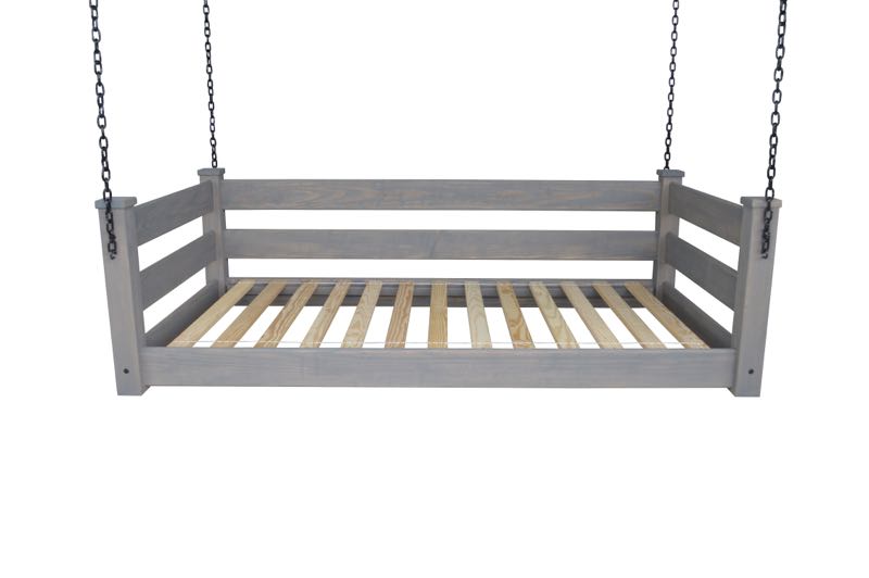 Homestead Hanging Daybed with Rope or Chain - Twin or Full Beds