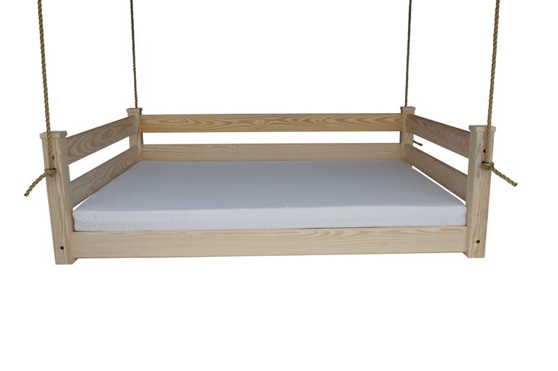 Homestead Hanging Daybed with Rope or Chain - Twin or Full Beds