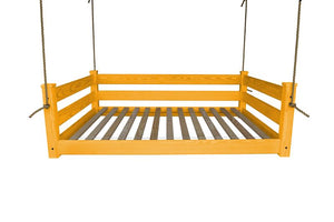 Homestead Hanging Daybed with Rope or Chain - Twin or Full Beds