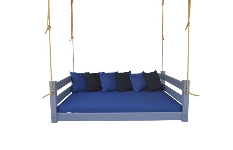 Homestead Hanging Daybed with Rope or Chain - Twin or Full Beds