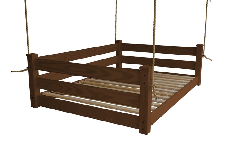 Homestead Hanging Daybed with Rope or Chain - Twin or Full Beds