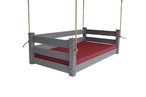 Homestead Hanging Daybed with Rope or Chain - Twin or Full Beds