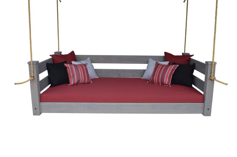Homestead Hanging Daybed with Rope or Chain - Twin or Full Beds