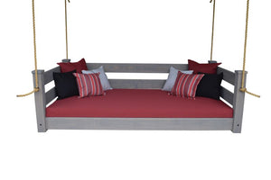 Homestead Hanging Daybed with Rope or Chain - Twin or Full Beds