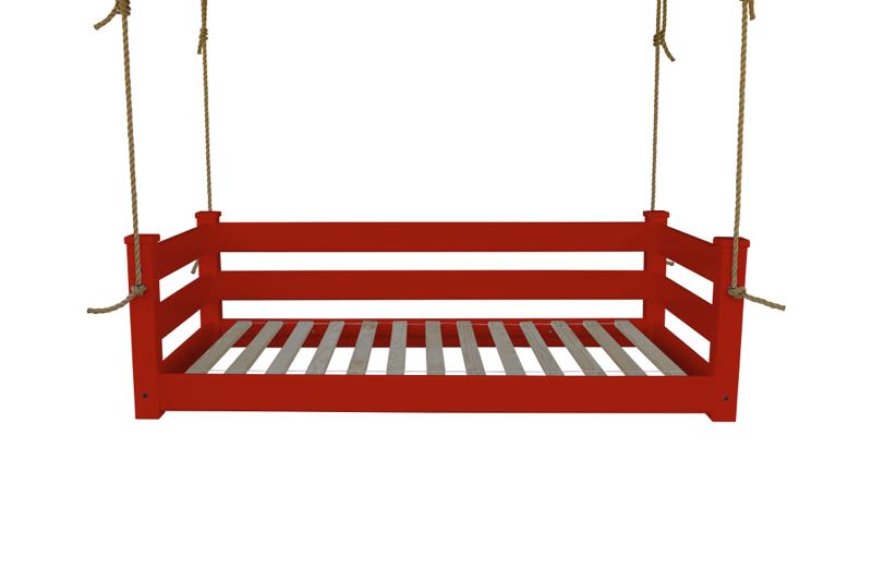 Homestead Hanging Daybed with Rope or Chain - Twin or Full Beds