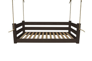 Homestead Hanging Daybed with Rope or Chain - Twin or Full Beds