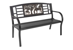 Horse Steel Bench outdoor furniture