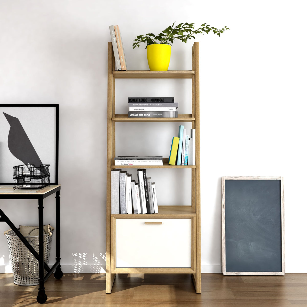 Kathy Ladder Shelf Bookcase Susan