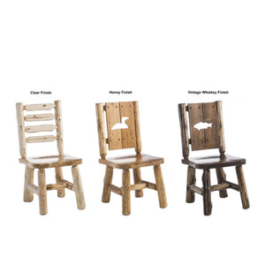 Lakeland Frontier Cedar Log Headboard Lounge Chair