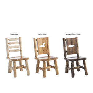 Lakeland Frontier Cedar Log Low Post Bed Lounge Chair