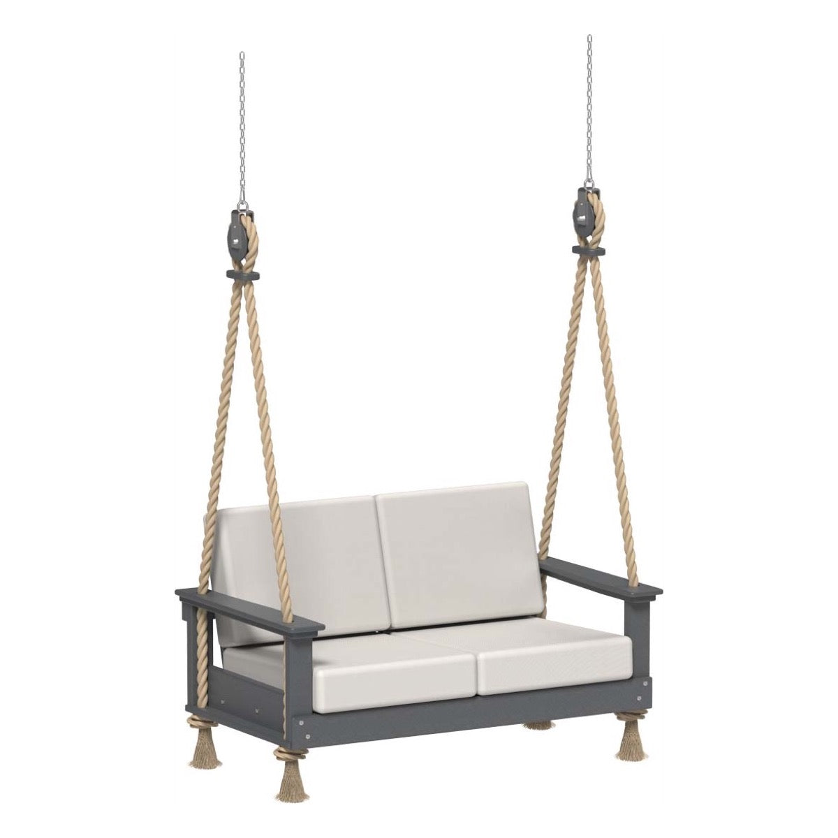 Lanai Deep Seating Loveseat Swing by LuxCraft Outdoor Glider