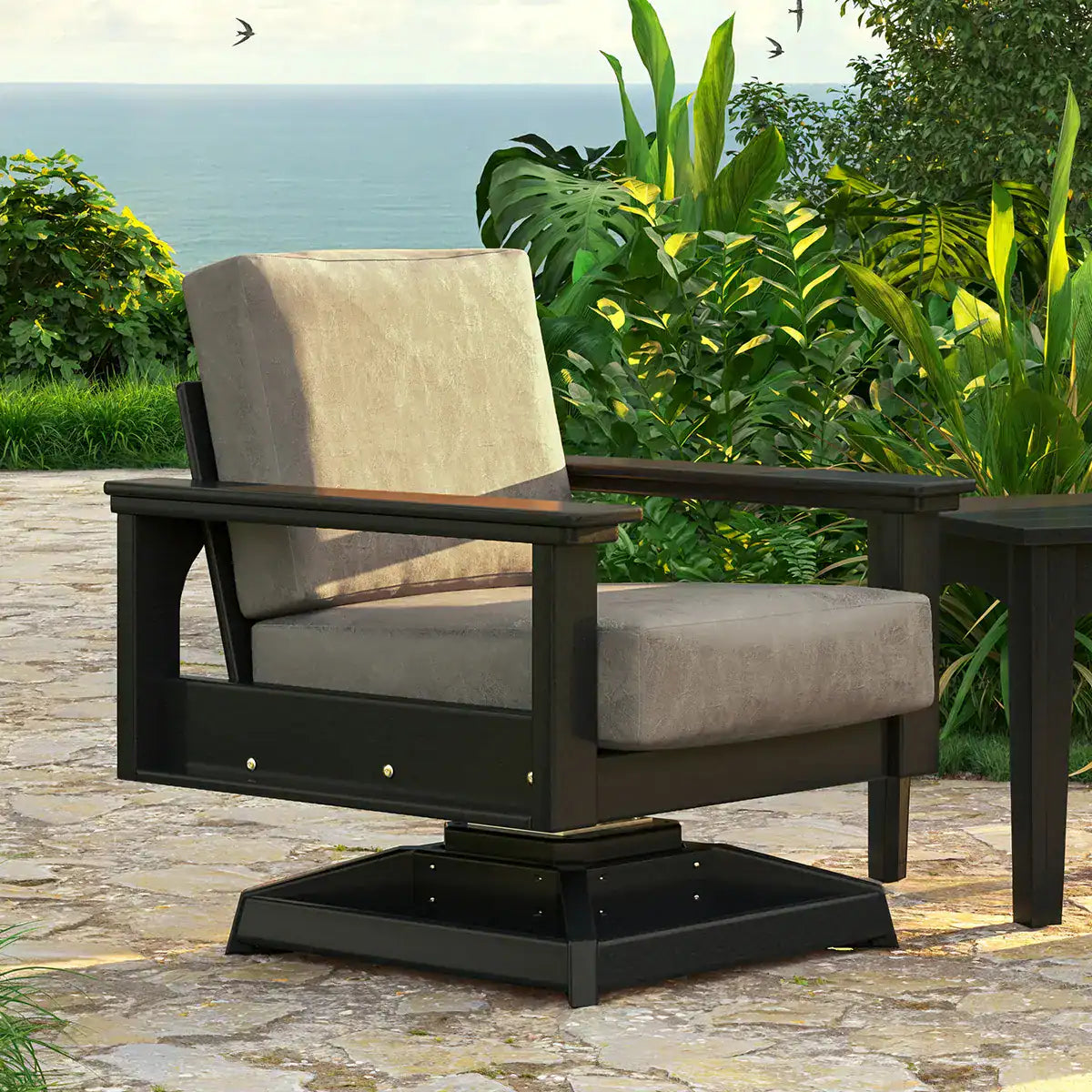 Lanai Deep Seating Swivel Rocker Porch Swing