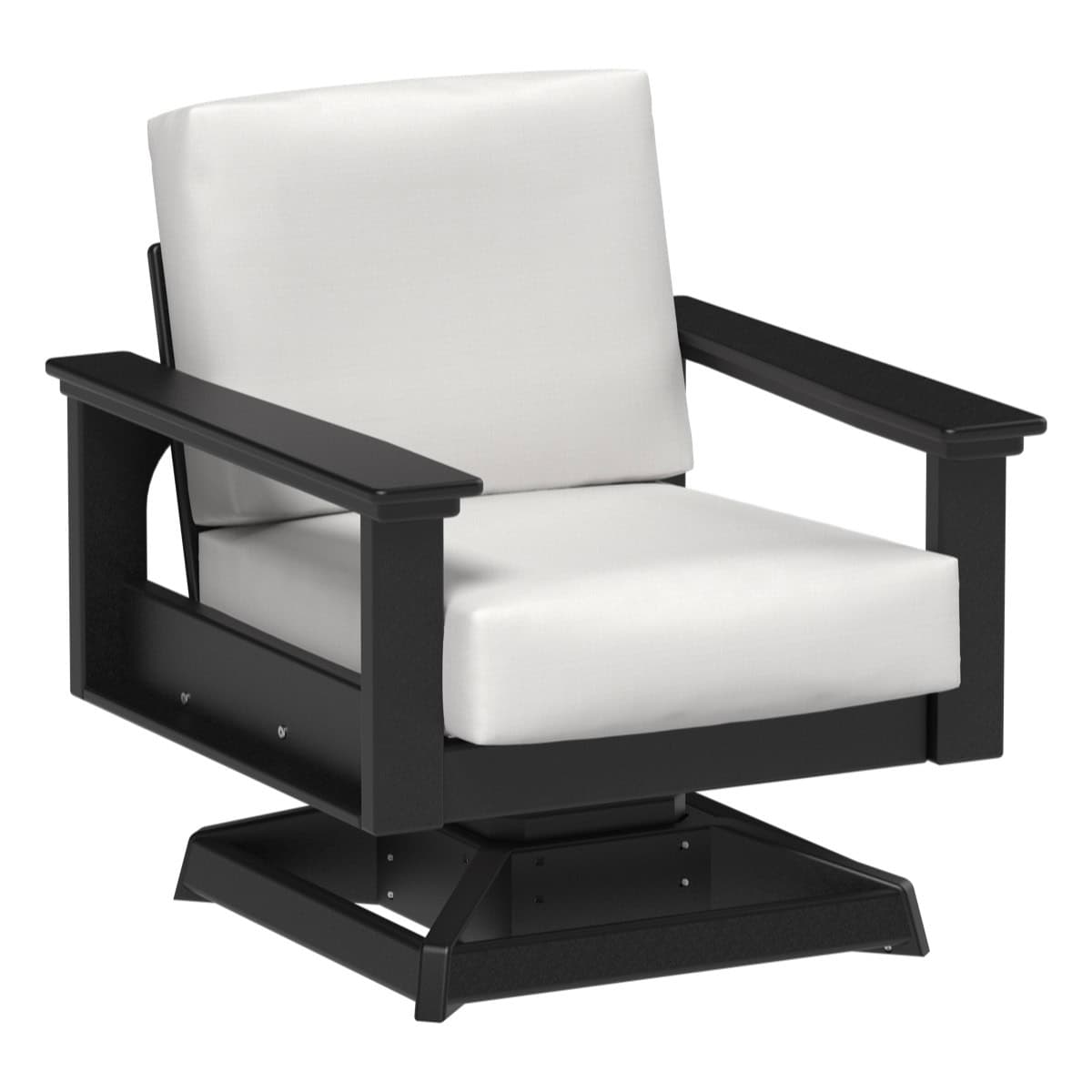 Lanai Deep Seating Swivel Rocker Porch Swing Black