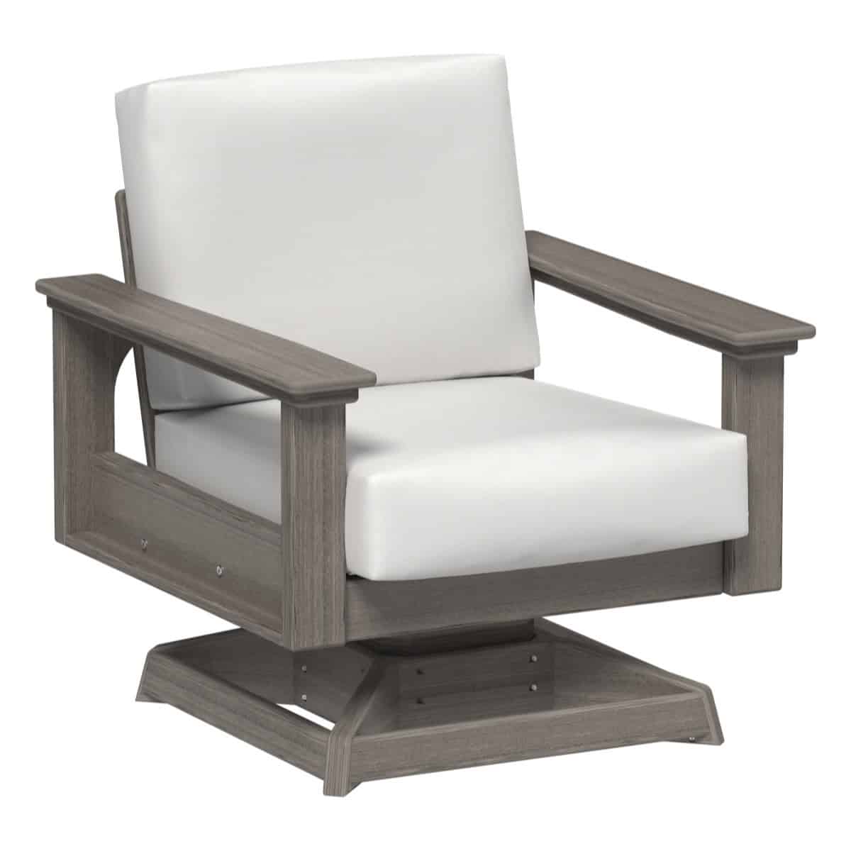 Lanai Deep Seating Swivel Rocker Porch Swing Coastal Gray