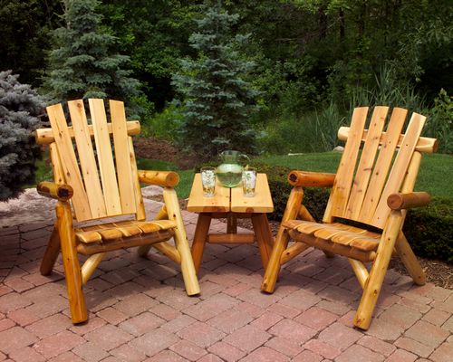 Lawn Chair, Glider and Big and Tall Lawn Chair Cover - Gray or Forest Green Canopy