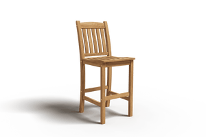 Michele Teak Outdoor Bar Height Dining Chair Chairs