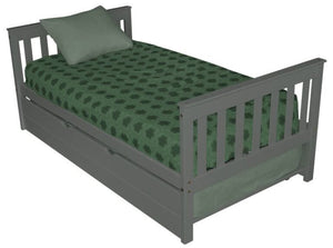 Mission Bed Beds Twin / Graphite Paint