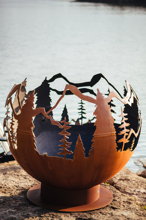 Mountain Vista Fire Pit Fire Pits