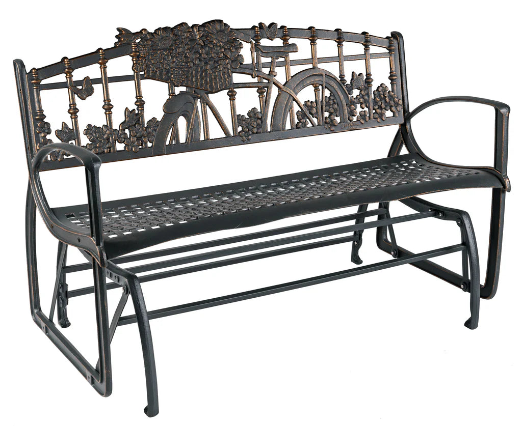 Outdoor Bicycle Glider Bench outdoor furniture