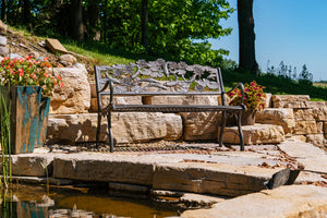 Outdoor Koi Bench outdoor furniture