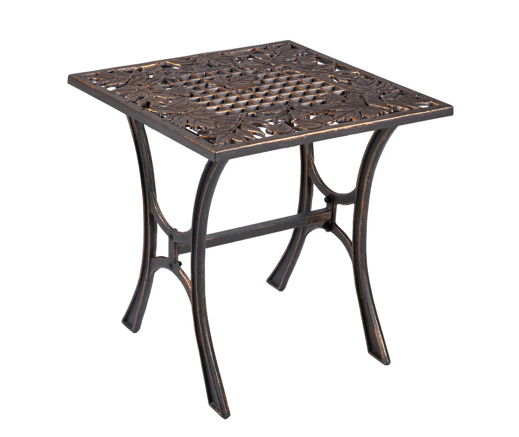 Outdoor Leaves End Table outdoor furniture
